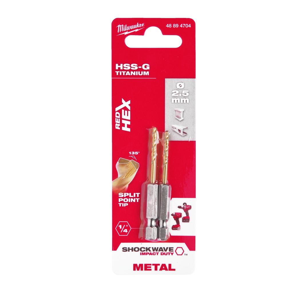 Wiertła_do_metalu_Shockwave_HSS-G_Tin_RED_HEX_Milwaukee_Shockwave_HSS-G_TiN_Red_Hex_2.5_mm_-_2_pcs_1