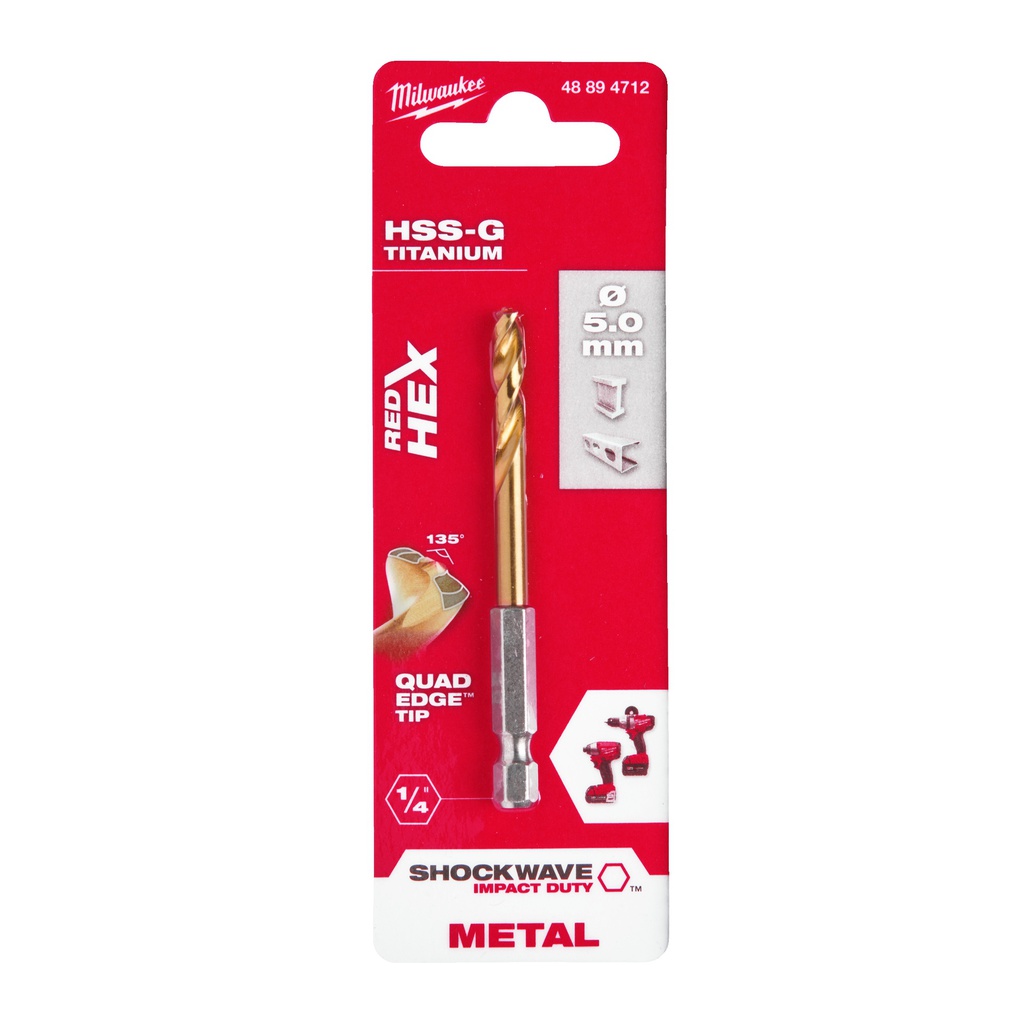Wiertła_do_metalu_Shockwave_HSS-G_Tin_RED_HEX_Milwaukee_Shockwave_HSS-G_TiN_Red_Hex_5_mm_-_1_pc_1
