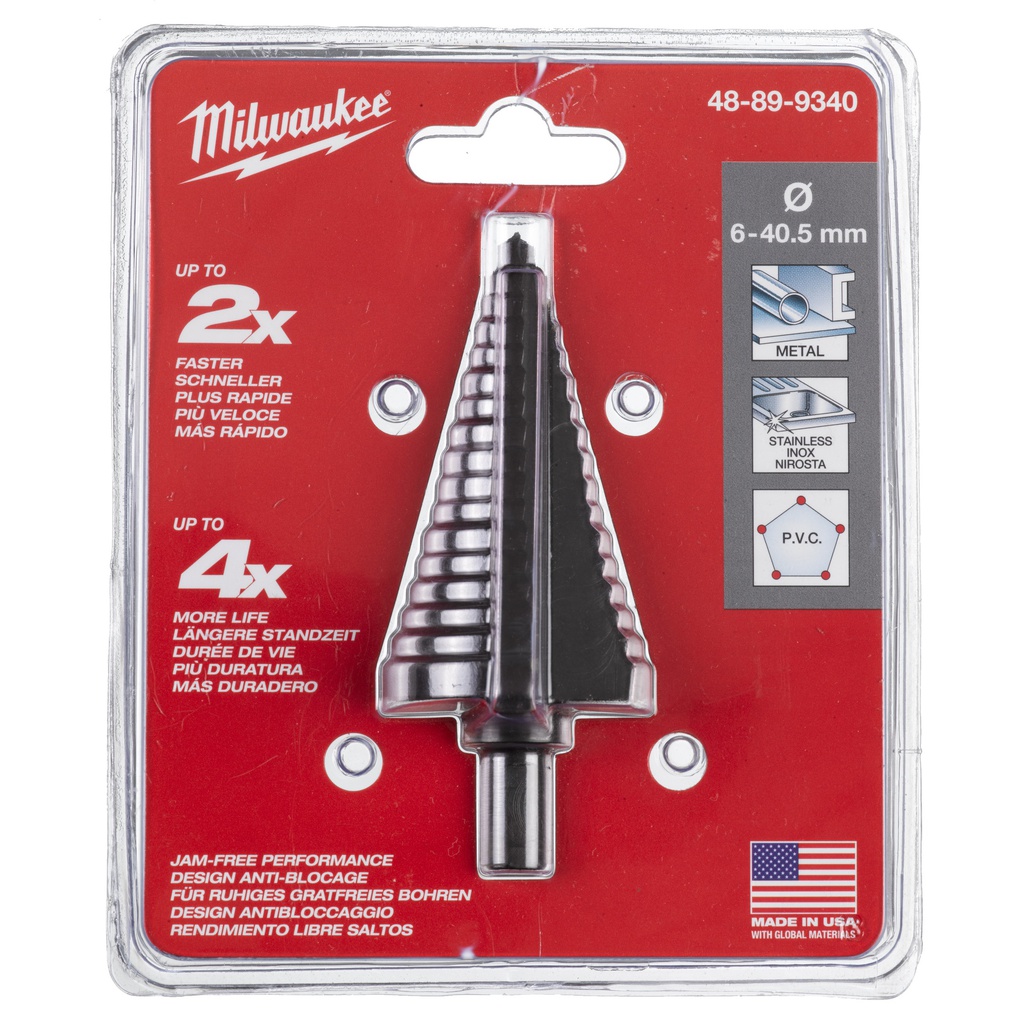 Wiertła_stopniowe_Milwaukee_6_to_40.5_mm_-_1_pc_1