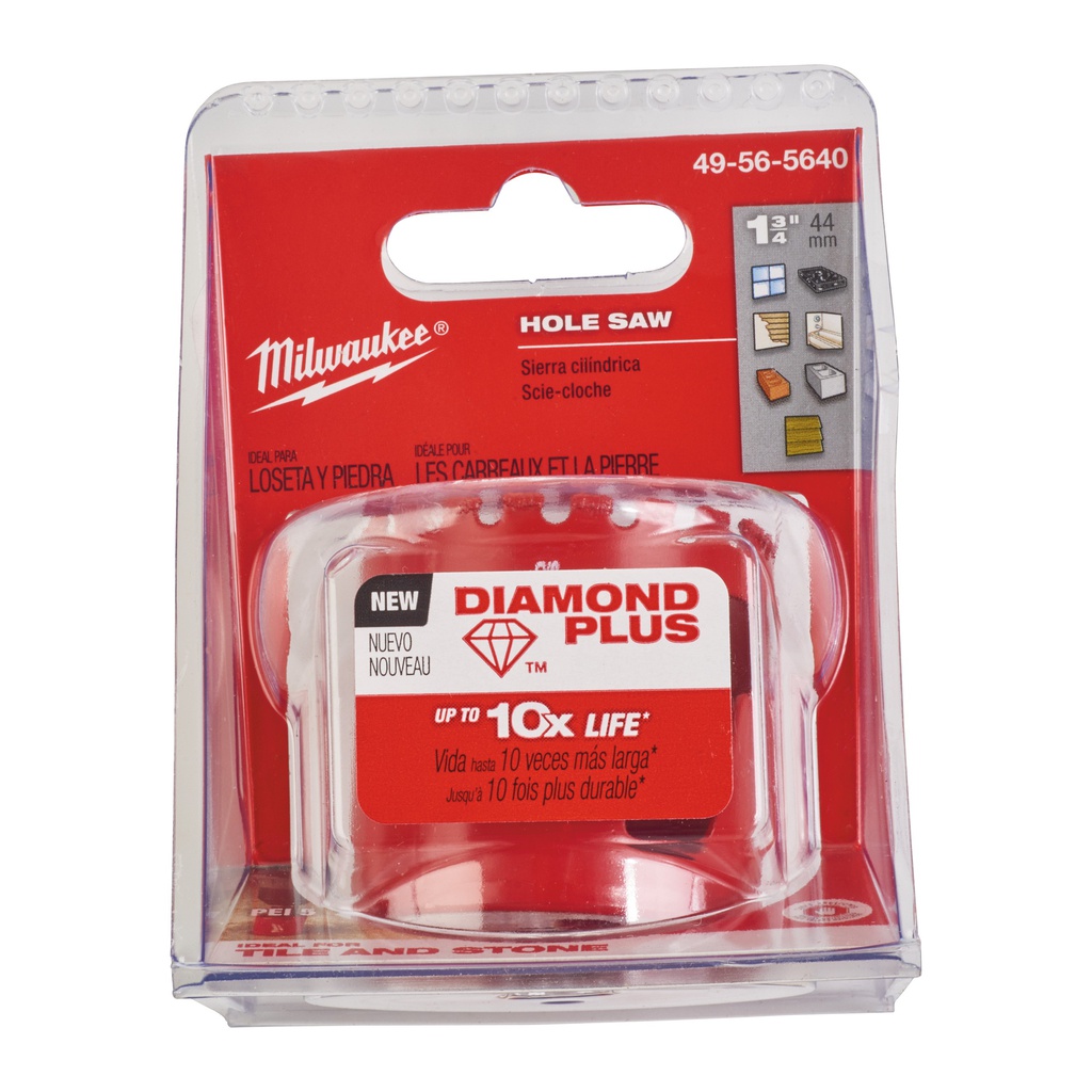 Piły_walcowe_do_wiercenia_na_mokro_/_sucho_Diamond_Plus™_Milwaukee_44_mm_5/8"_x_18_1