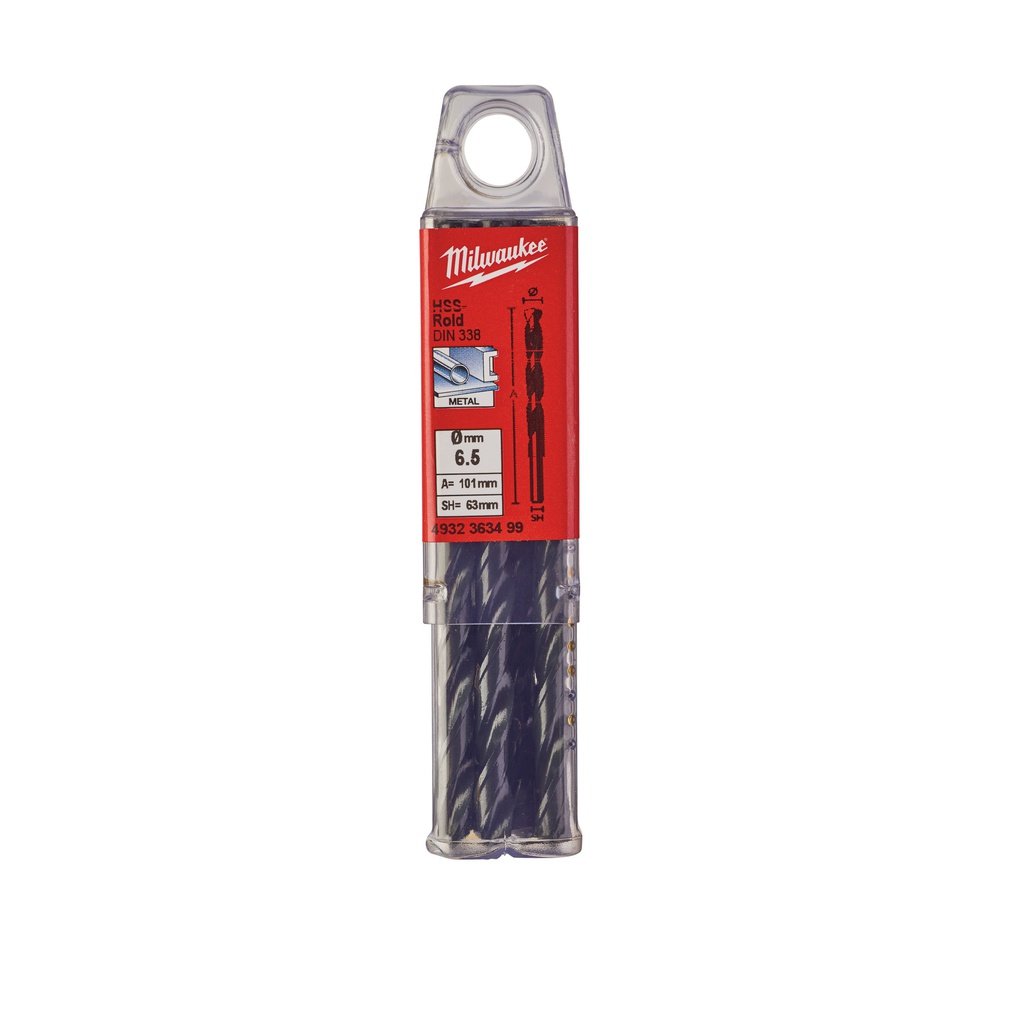 Wiertła_do_metalu_HSS,_walcowane_-_DIN_338_-_opakowanie_po_5_i_10_szt._Milwaukee_HSSR_6.5_x_101_-_10_pcs_1