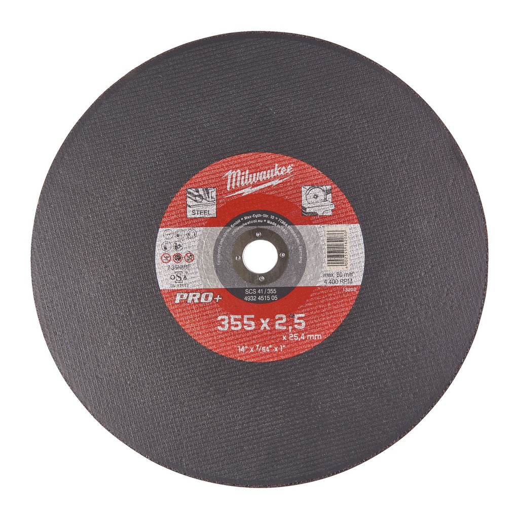 Tarcza_tnąca_do_przecinarki_do_metalu_PRO+_Milwaukee_SC_41_/_355_x_2.5_x_25_mm_-_10_pcs_4