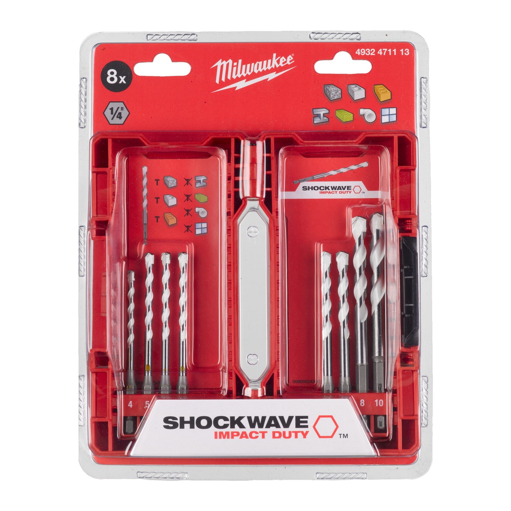 Wiertła_do_wiercenia_otworów_w_różnych_materiałach_Milwaukee_Multi_Material_8_pc_set_-_UK_1