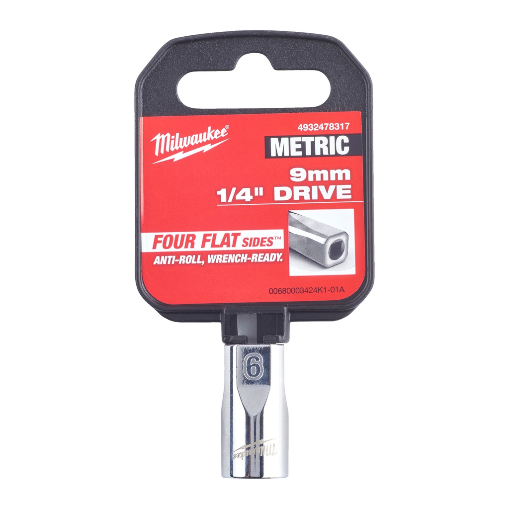 Nasadki_chromowane_¼″_Milwaukee_1/4_Drive_Socket_-_Metric_Standard_-_9_mm_1