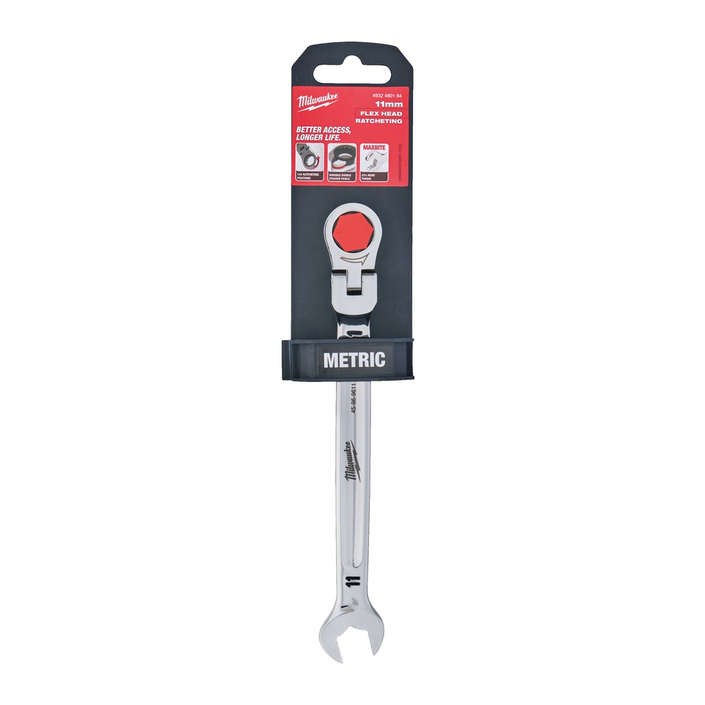 Klucze_płasko-oczkowe_MAXBITE™_z_ruchomą_główką_grzechotki_Milwaukee_Maxbite_Flex_Head_Ratcheting_Spanner_-_Metric_-_11_mm_1