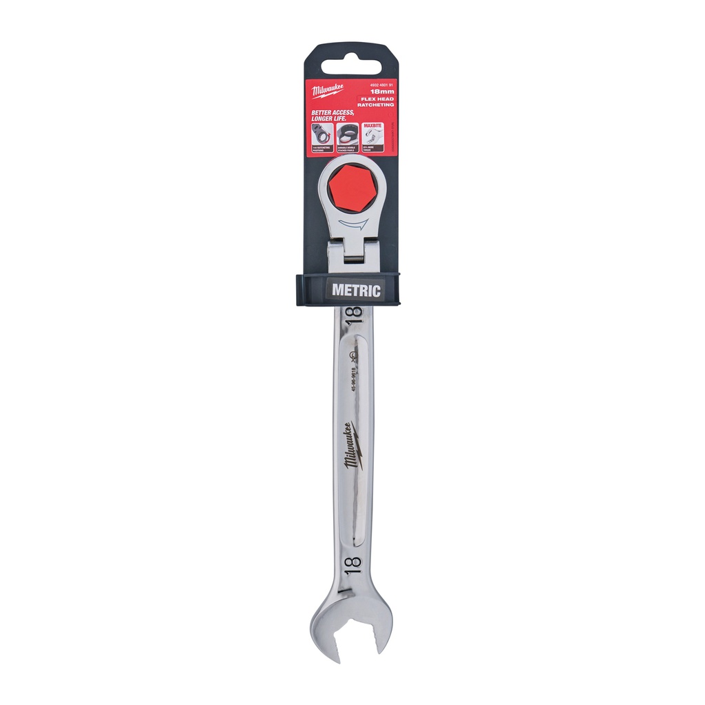 Klucze_płasko-oczkowe_MAXBITE™_z_ruchomą_główką_grzechotki_Milwaukee_Maxbite_Flex_Head_Ratcheting_Spanner_-_Metric_-_18_mm_1