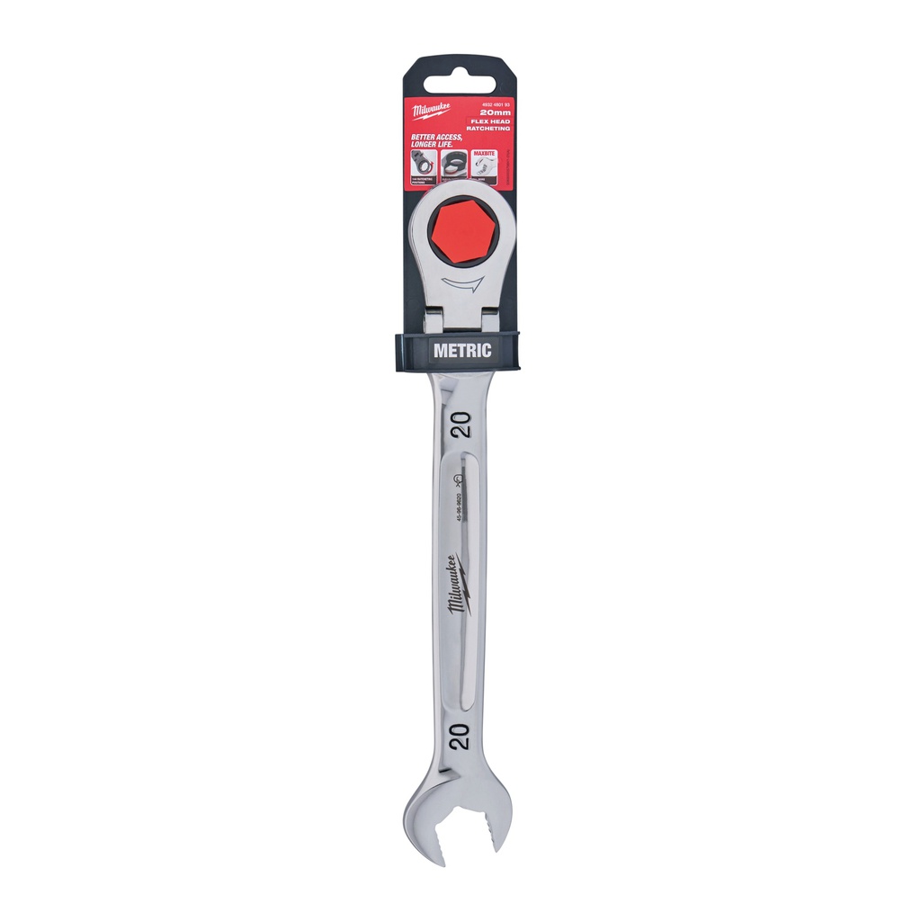 Klucze_płasko-oczkowe_MAXBITE™_z_ruchomą_główką_grzechotki_Milwaukee_Maxbite_Flex_Head_Ratcheting_Spanner_-_Metric_-_20_mm_1