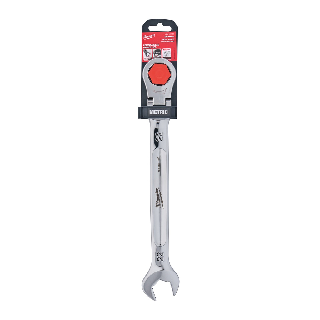Klucze_płasko-oczkowe_MAXBITE™_z_ruchomą_główką_grzechotki_Milwaukee_Maxbite_Flex_Head_Ratcheting_Spanner_-_Metric_-_22_mm_1
