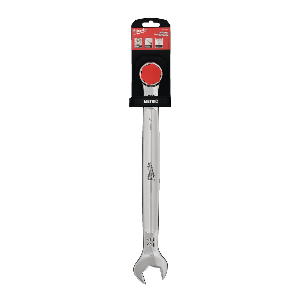 Klucze_płasko-oczkowe_MAX_BITE™_Milwaukee_Maxbite_Metric_Combination_Spanner_-_28_mm_1