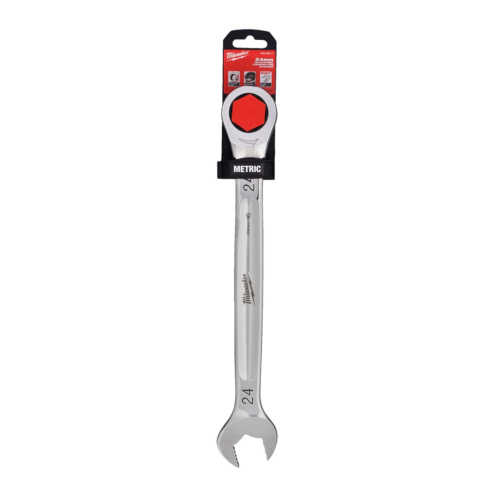 Klucze_płasko-oczkowe_z_grzechotką_MAX_BITE™_Milwaukee_Maxbite_Ratcheting_Metric_Combination_Spanner_-_24_mm_1