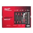 Wkładki_piankowe_do_szuflad_PACKOUT™_z_grzechotką_i_nasadkami_Milwaukee_1/4"_Ratchet_and_Socket_and_Trilobe_Screwdriver_and_Wrench_Set_Foam_Insert_2