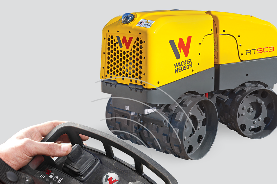 Walec okołkowany Wacker Neuson RTLx-SC3 Kohler