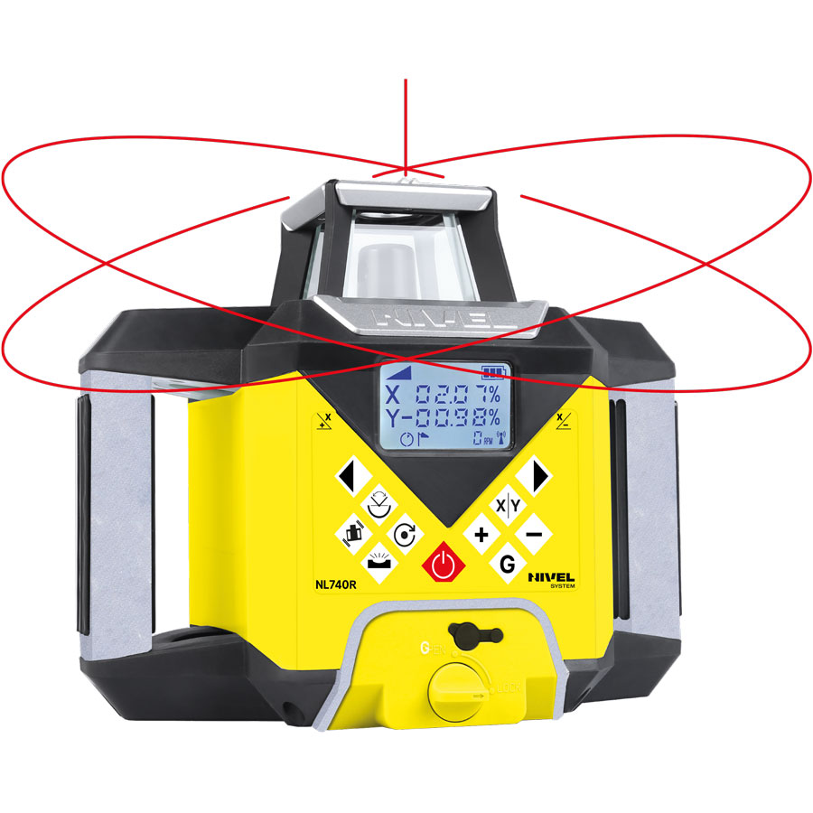 Niwelator laserowy Nivel System NL740R DIGITAL