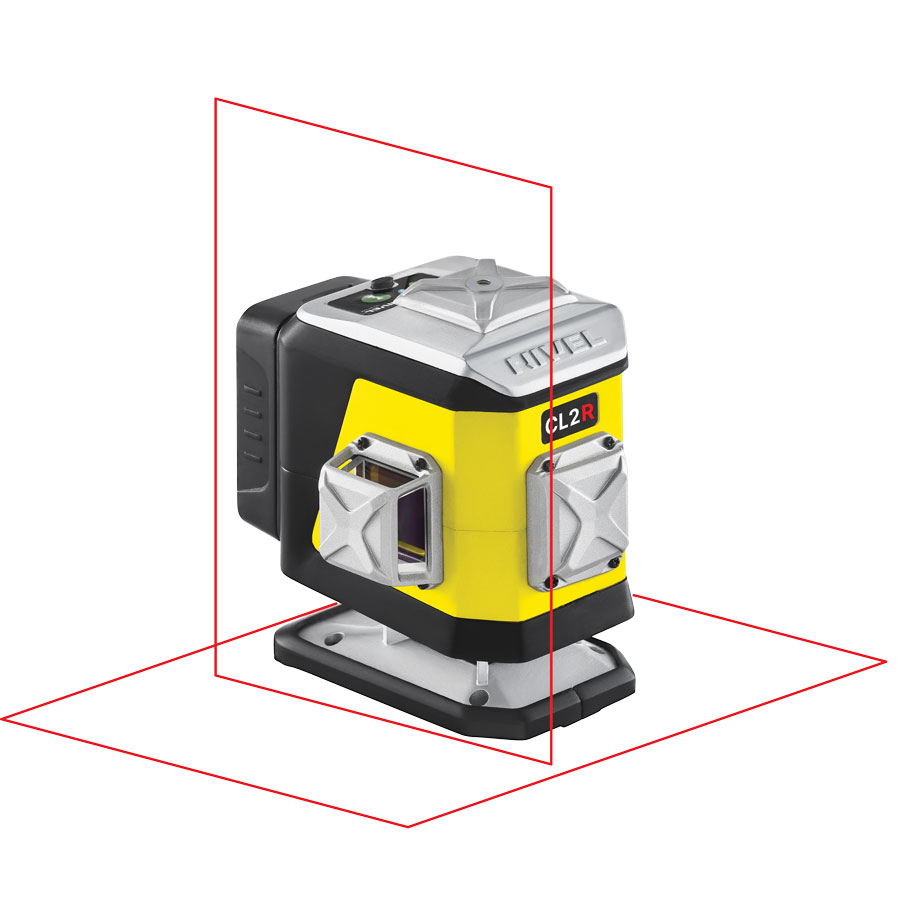 ZESTAW Laser krzyżowy Nivel System CL2R czerwony + statyw SJJM1EX