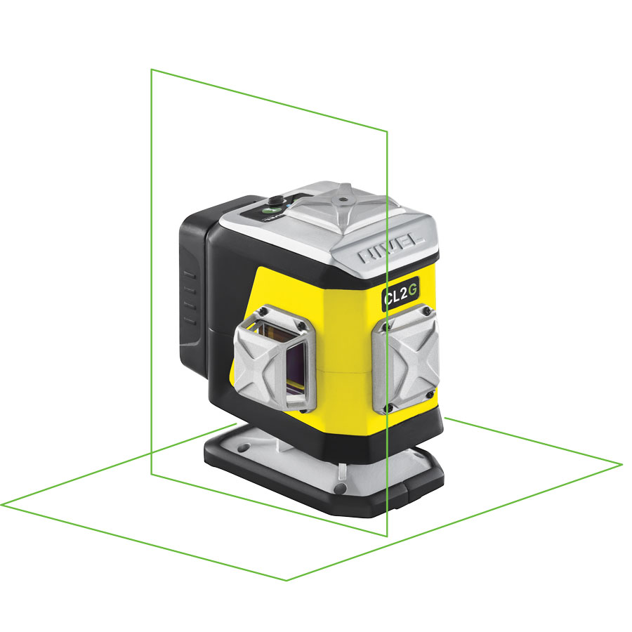 ZESTAW Laser krzyżowy Nivel System CL2G zielony + statyw SJJM1EX + czujnik CLS4