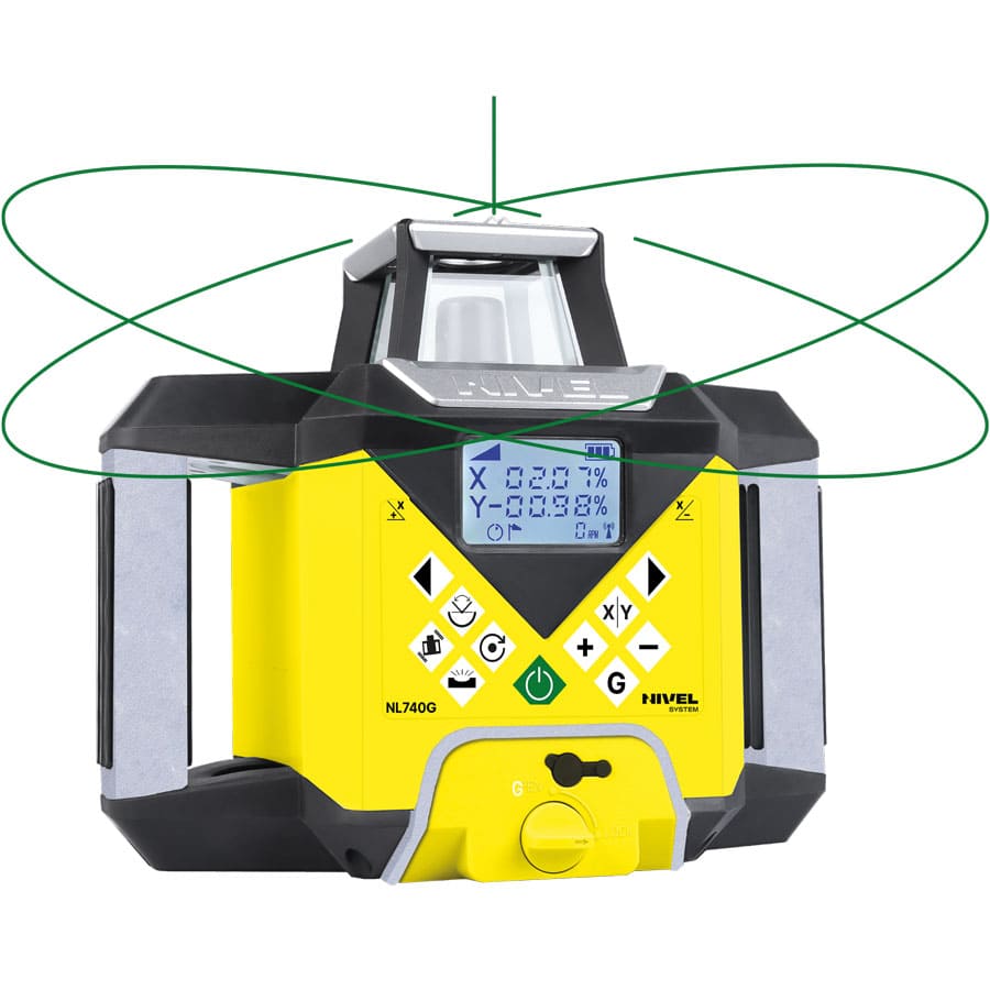 Niwelator laserowy Nivel System NL740G DIGITAL