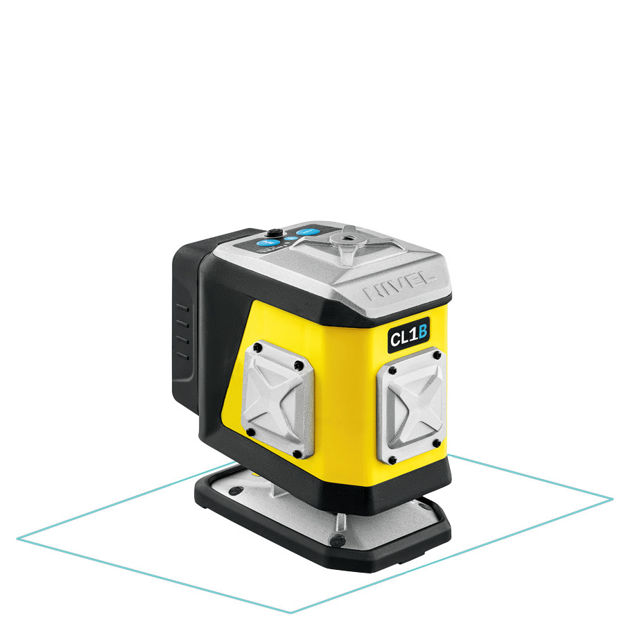 ZESTAW Laser krzyżowy Nivel System CL1B niebieski + statyw SJJ-M1 EX
