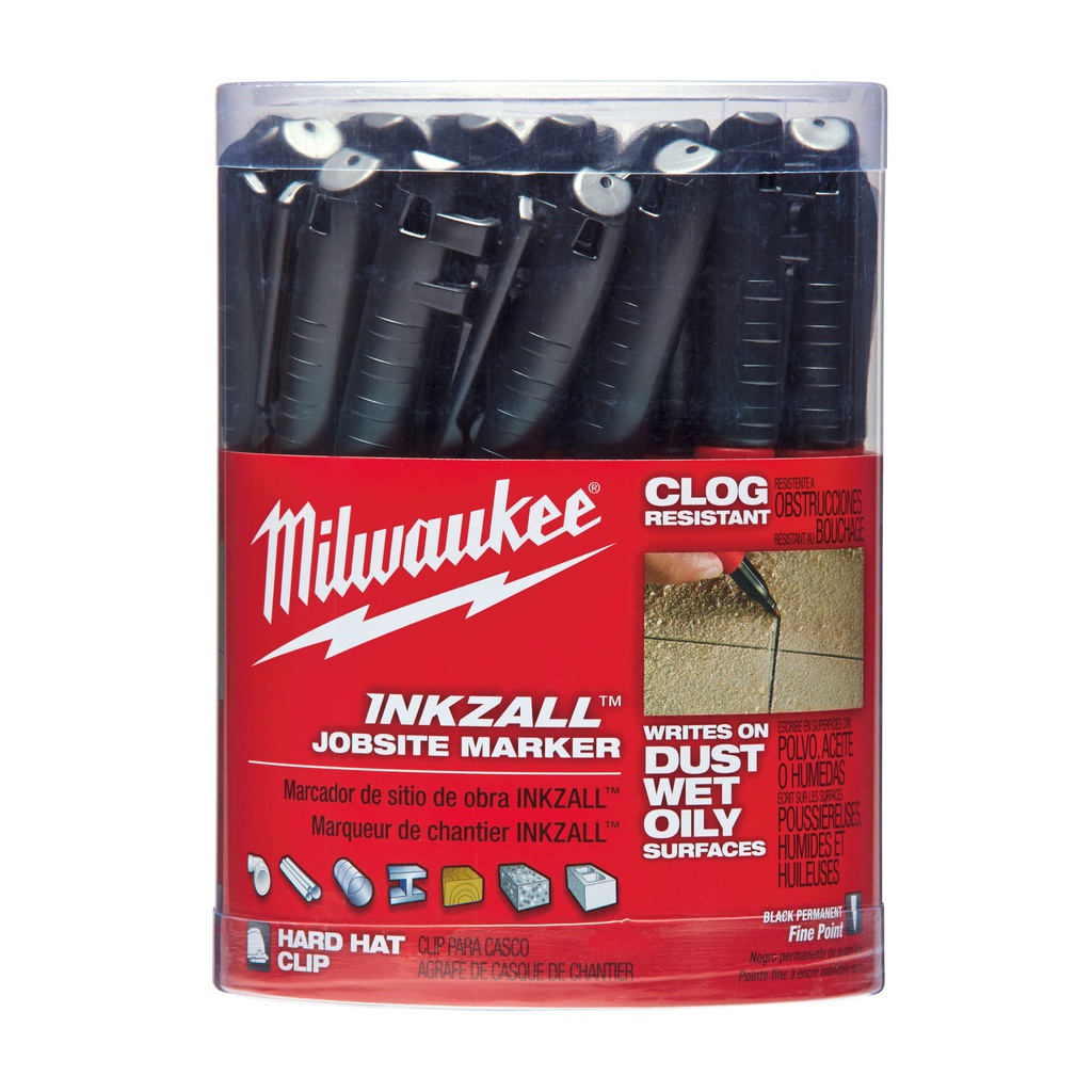 Markery_INKZALL™_Milwaukee_INKZALL™_marker_black_-_1_pc_7