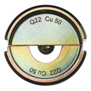 Matryce zaciskowe typ Q  Milwaukee | Q22 CU 50 - 1 pc
