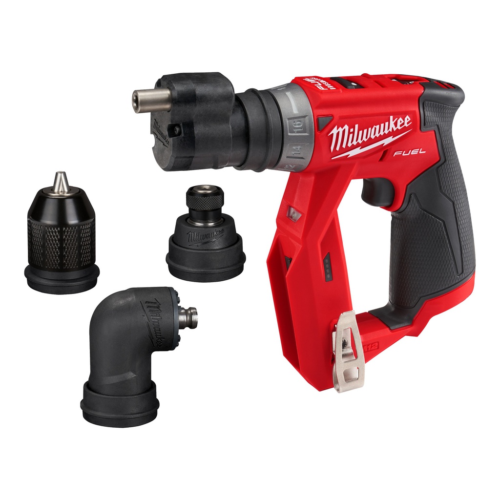 M12 FUEL™ Wiertarko-wkrętarka z wymiennym uchwytem Milwaukee | M12 FDDXKIT-0X