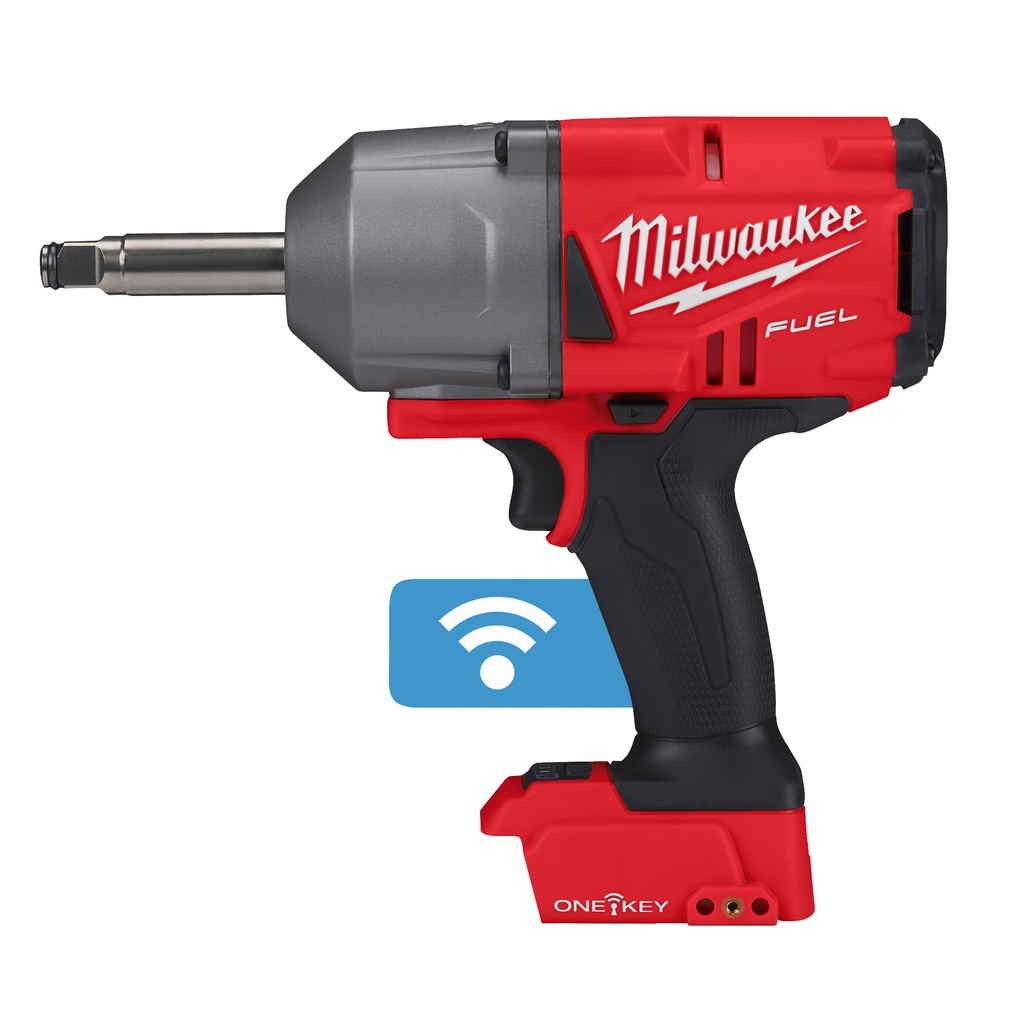 M18 FUEL™ ONE-KEY™ Klucz udarowy ½″ z długim wrzecionem i pierścieniem Milwaukee | M18 ONEFHIWF12E-0X