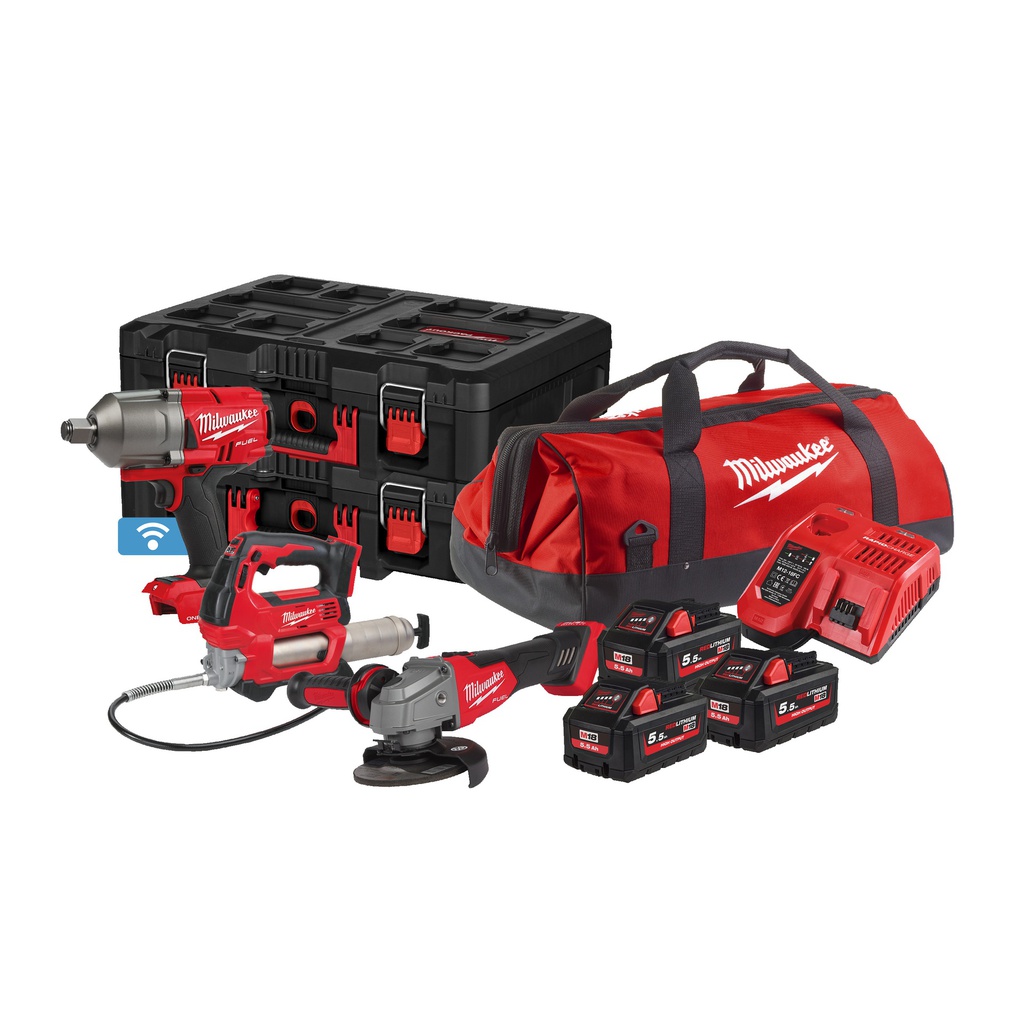 M18 FUEL™ promocyjny powerpack Milwaukee | M18 FPP3M-553P