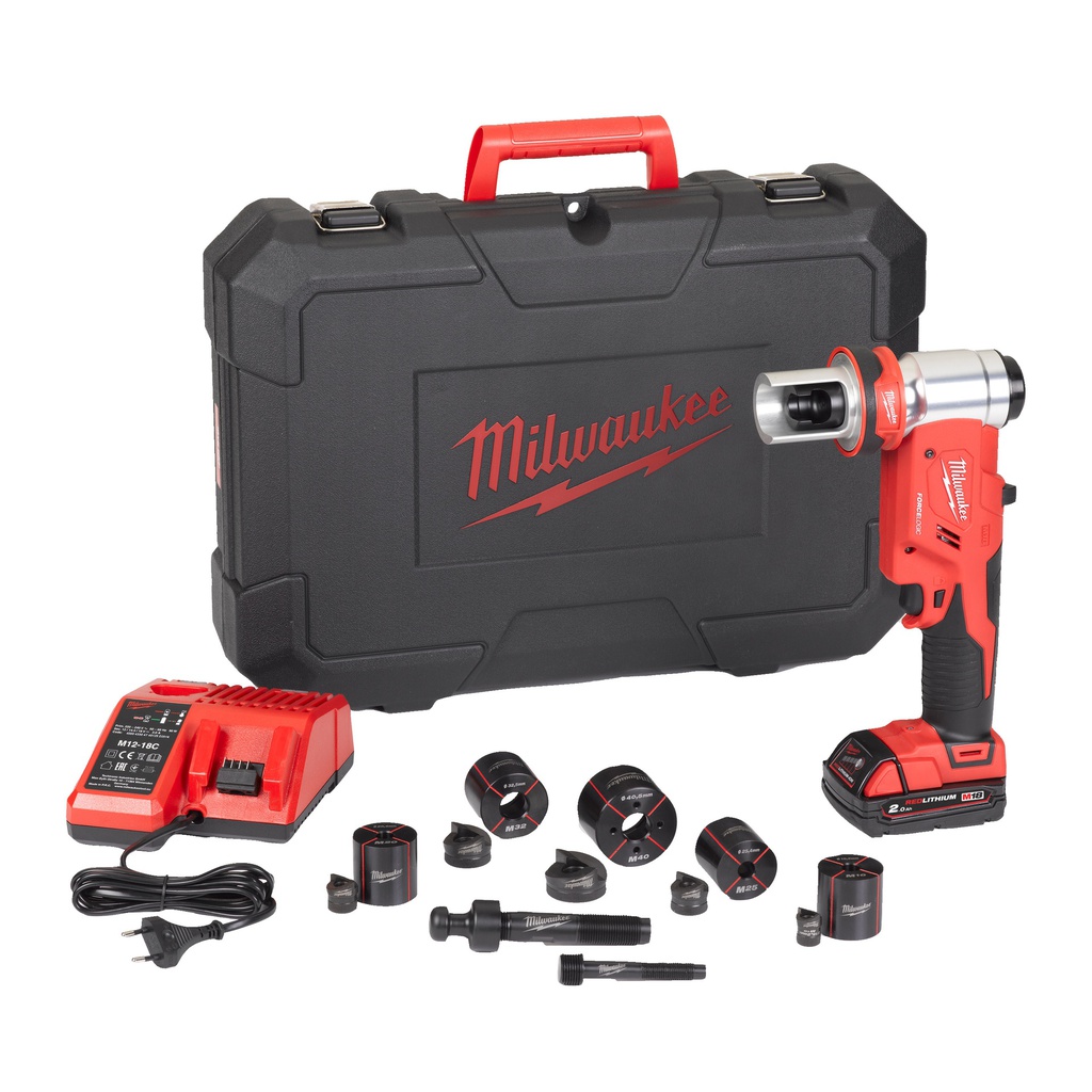 M18™ FORCE LOGIC™ Akumulatorowa hydrauliczna otwornica Milwaukee | M18 HKP-201CA