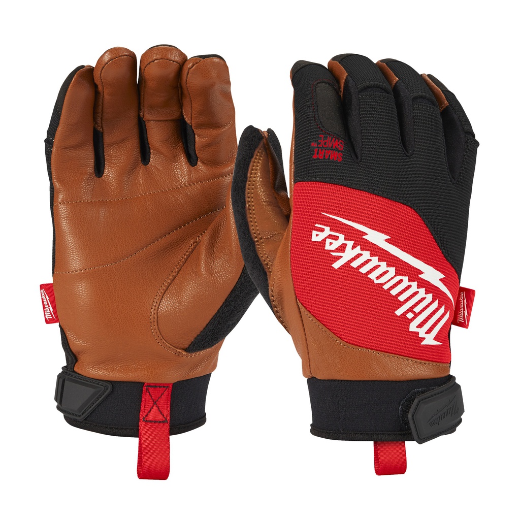 Rękawice skórzane (hybrydowe) Milwaukee | Hybrid Leather Gloves - 11/XXL - 1pc