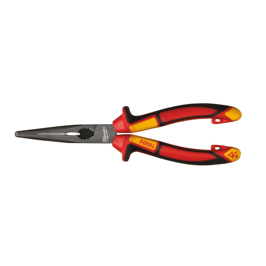 Szczypce długie okrągłe VDE Milwaukee | VDE Long 45 deg. Round Nose Pliers 205mm