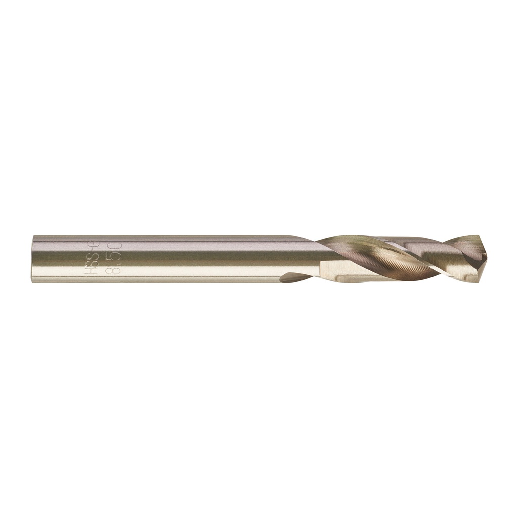 Wiertła do metalu HSS-G, krótkie - DIN 1897 - opakowanie po 5 i 10 szt. Milwaukee | HSSGS 8.50 x 79 - 5 pcs