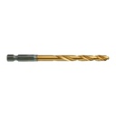Wiertła do metalu Shockwave HSS-G Tin RED HEX Milwaukee | Shockwave HSS-G TiN Red Hex 6 mm - 1 pc
