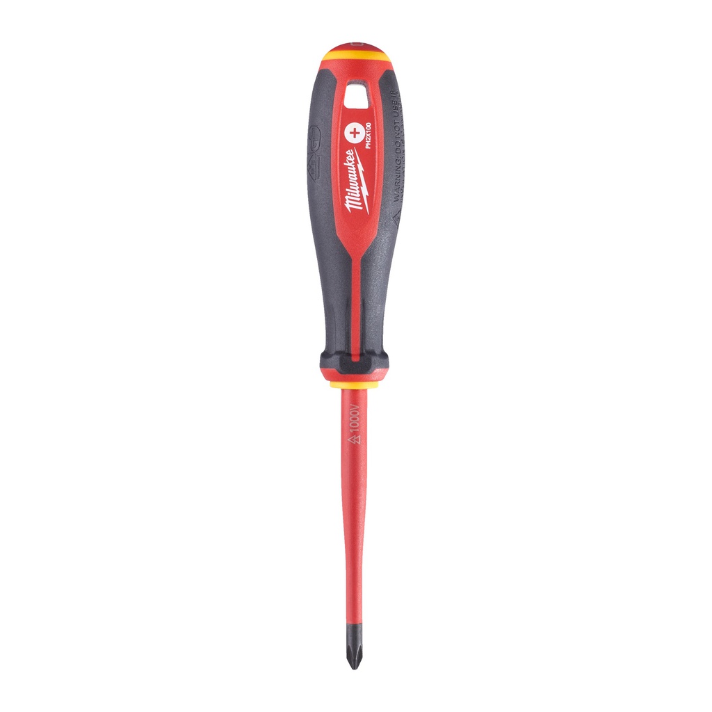 Wkrętai izolowane VDE Milwaukee | Tri-Lobe VDE Screwdriver PH2 x100