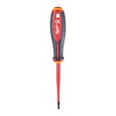 Wkrętai izolowane VDE Milwaukee | Tri-Lobe VDE Screwdriver T25 x100