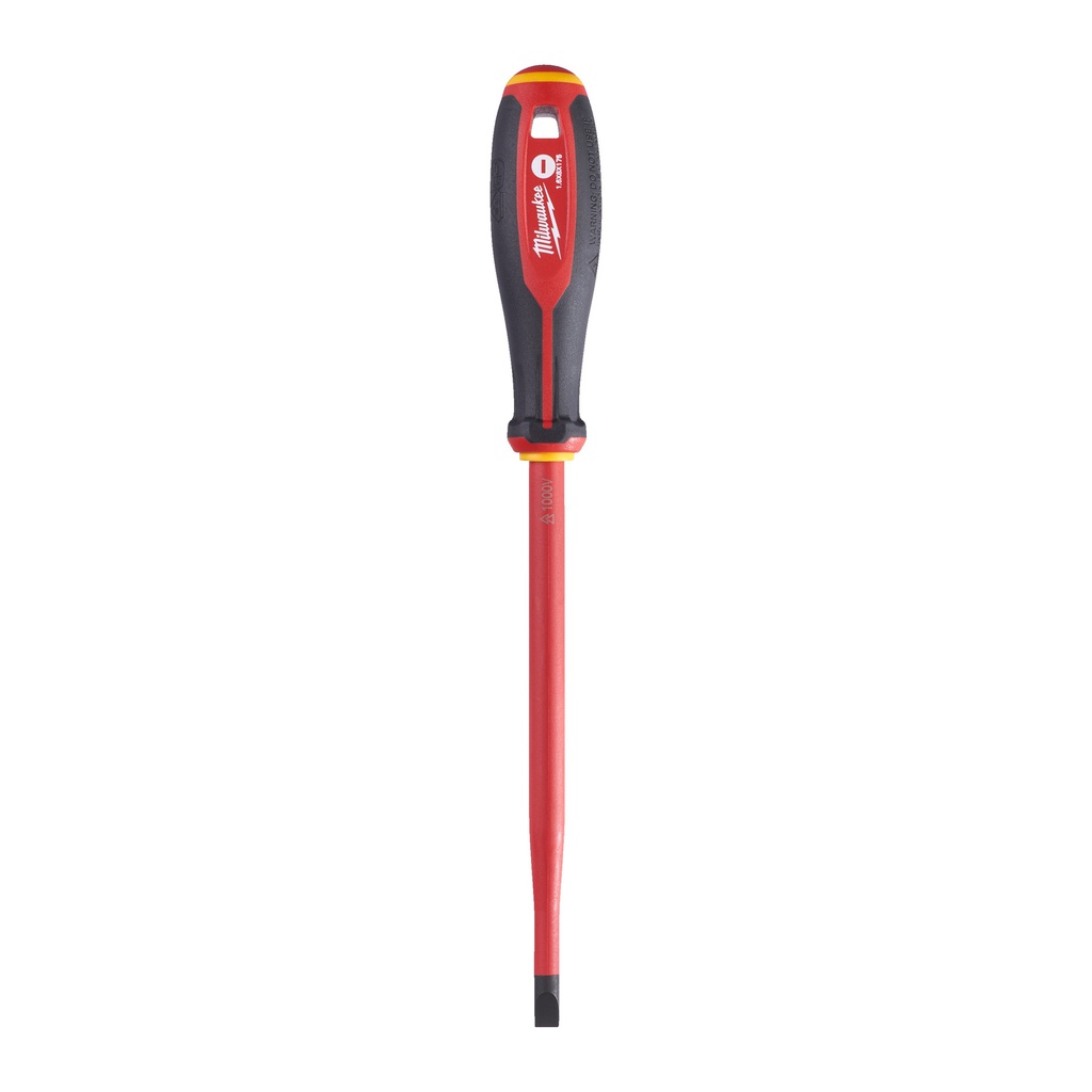 Wkrętai izolowane VDE Milwaukee | Tri-Lobe VDE Screwdriver - Slotted 1.6 x 8 x 175