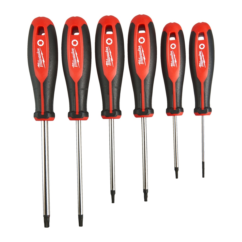 Wkrętaki Milwaukee | Tri-lobe S/Driver Torx set - 6pc