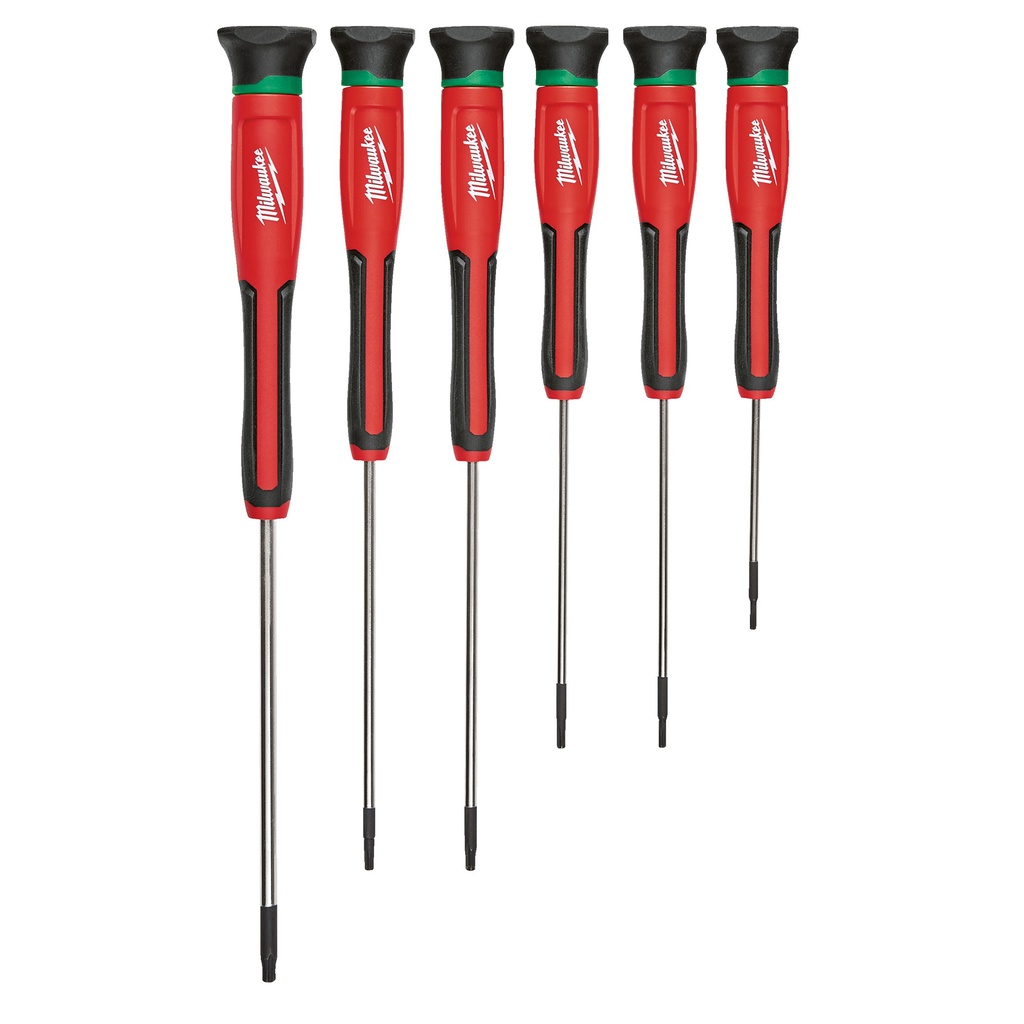 Wkrętaki precyzyjne Milwaukee | 6pc Torx Precision Screwdriver Set