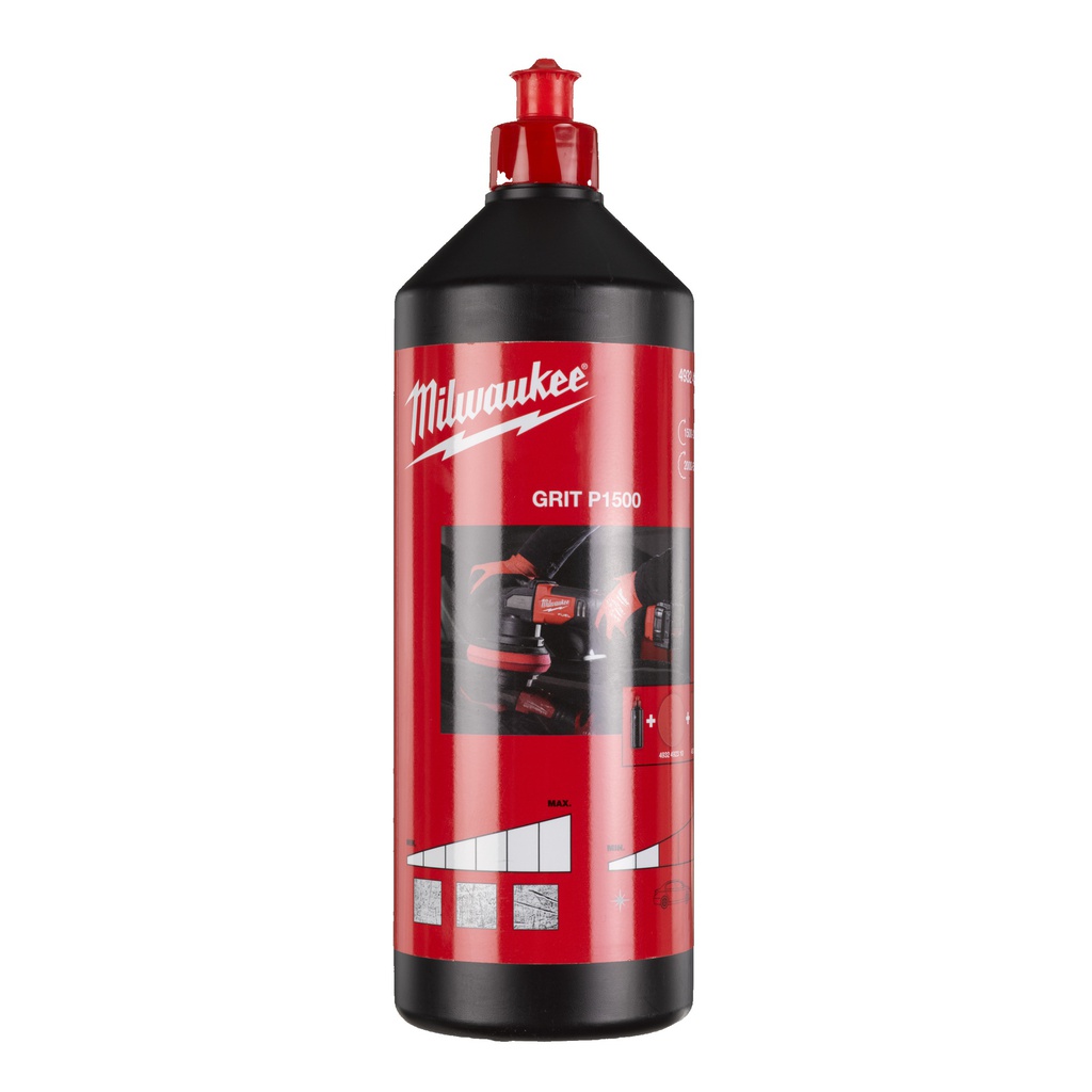 Akcesoria polerskie premium Milwaukee | Compound Red Coarse 1l - 1 pc