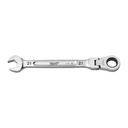 Klucze płasko-oczkowe MAXBITE™ z ruchomą główką grzechotki Milwaukee | Maxbite Flex Head Ratcheting Spanner - Metric - 21 mm