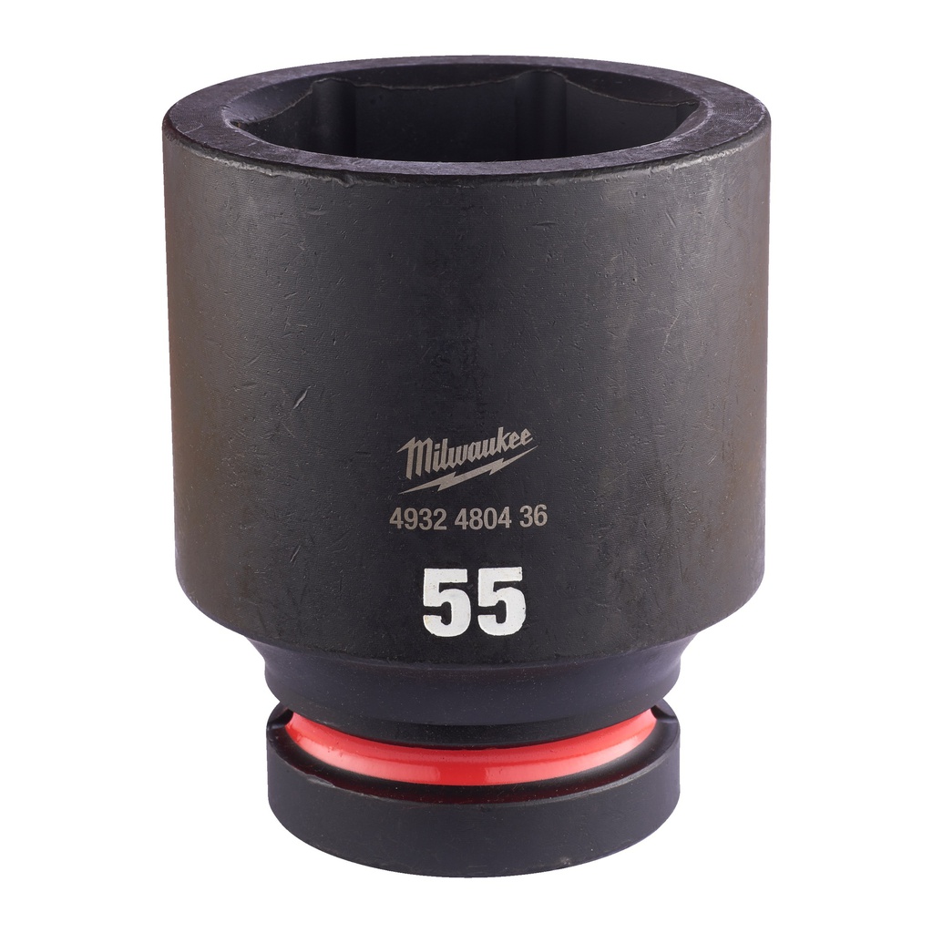 Nasadki Udarowe SHOCKWAVE™ IMPACT DUTY 1″ - długie Milwaukee | 55 mm 1" impact socket deep - 1pc