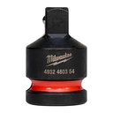 Nasadki Udarowe ½" - Reduktory Milwaukee | Impact socket adaptor 1/2" to 3/8"-1pc