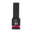 Nasadki Udarowe SHOCKWAVE™ IMPACT DUTY  ½" - długie Milwaukee | 11 mm 1/2" impact socket deep - 1pc