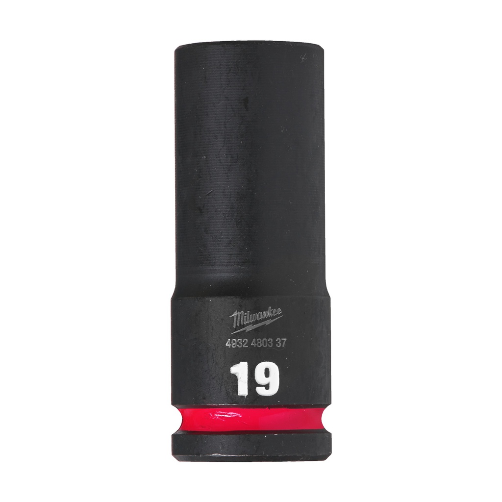 Nasadki Udarowe SHOCKWAVE™ IMPACT DUTY  ½" - długie Milwaukee | 19 mm 1/2" impact socket deep - 1pc