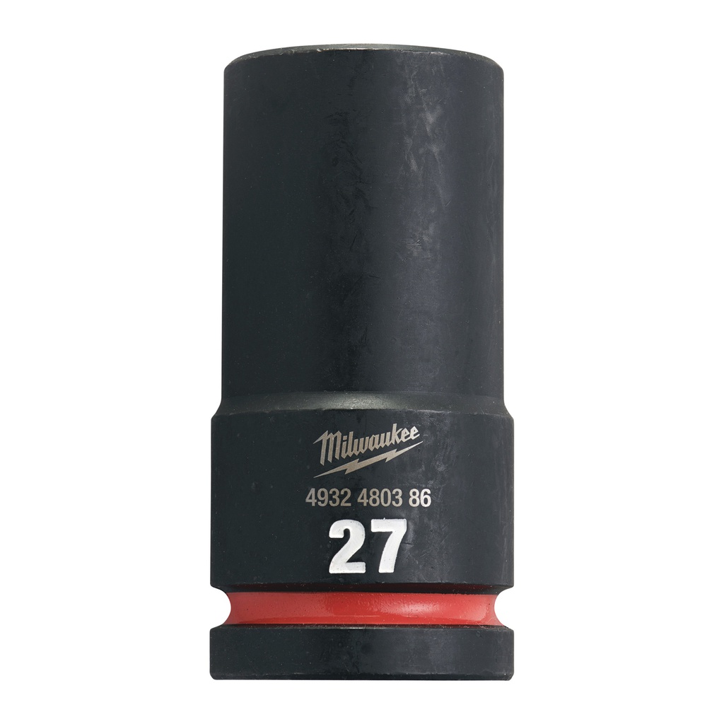 Nasadki Udarowe SHOCKWAVE™ Impact Duty - długie Milwaukee | 27 mm 3/4" impact socket deep - 1pc