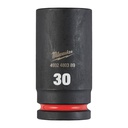 Nasadki Udarowe SHOCKWAVE™ Impact Duty - długie Milwaukee | 30 mm 3/4" impact socket deep - 1pc