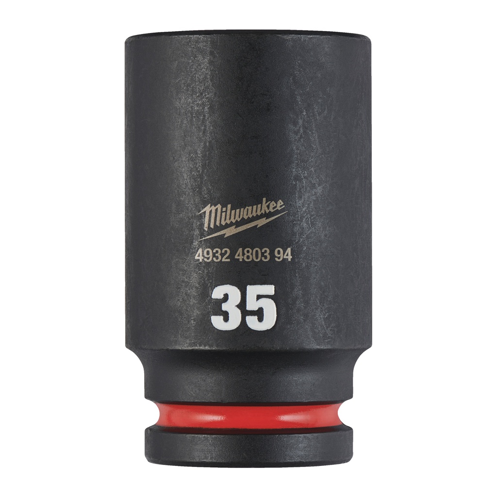 Nasadki Udarowe SHOCKWAVE™ Impact Duty - długie Milwaukee | 35 mm 3/4" impact socket deep - 1pc