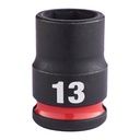 Nasadki Udarowe SHOCKWAVE™ IMPACT DUTY ⅜″ - standardowe Milwaukee | 13 mm 3/8" impact socket STD - 1 pc