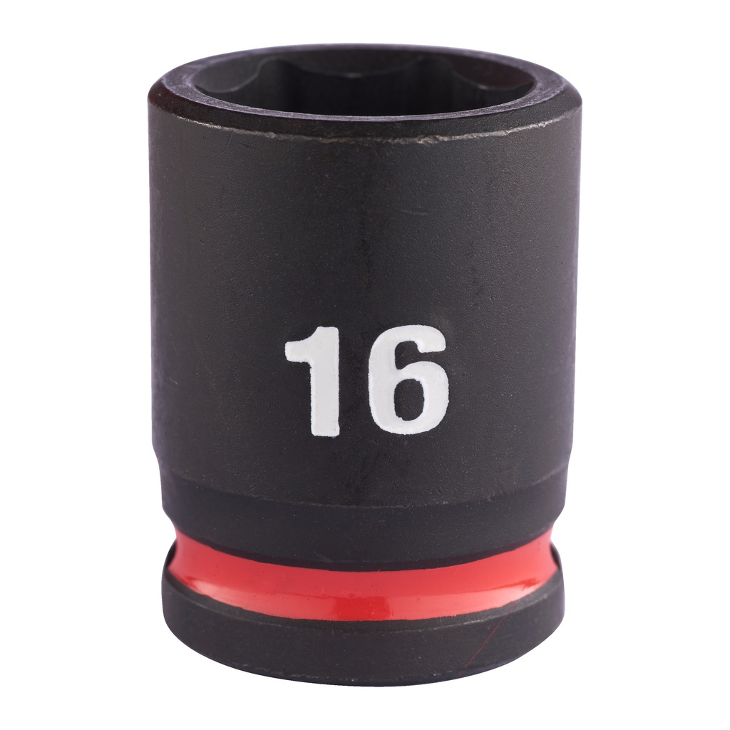 Nasadki Udarowe SHOCKWAVE™ IMPACT DUTY ⅜″ - standardowe Milwaukee | 16 mm 3/8" impact socket STD - 1 pc