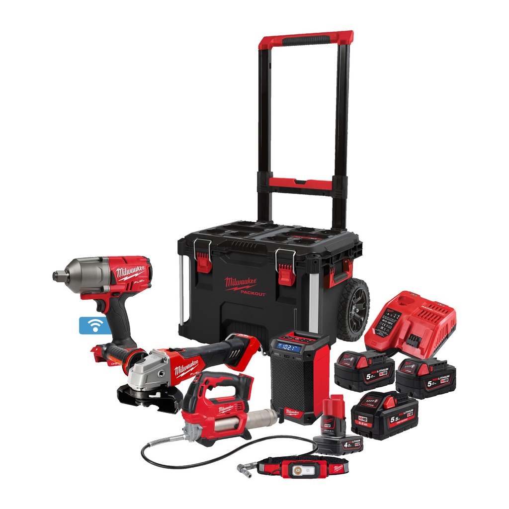 M18 FUEL™ promocyjny power pack Milwaukee | M18 FPP5C-555P