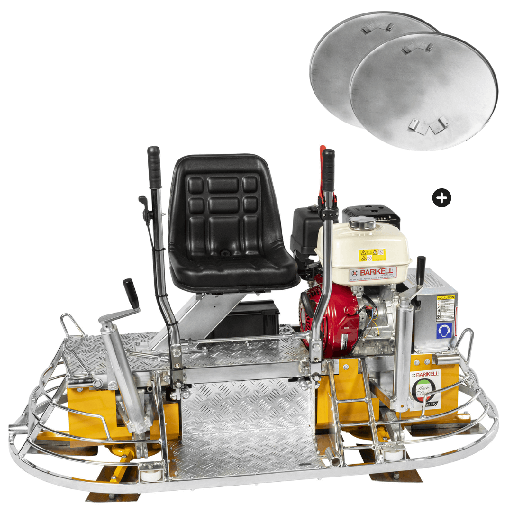 Zacieraczka spalinowa Barikell MK8-75 (B&S 18 KM)