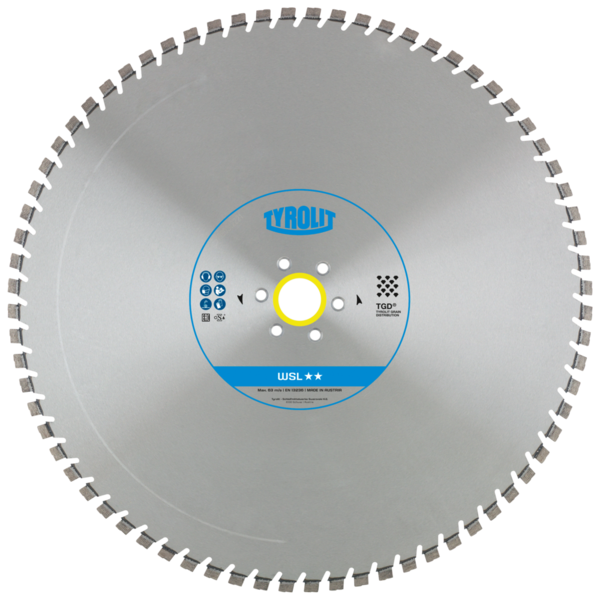 Tarcza diamentowa TYROLIT STANDARD WSL 750 X 3,9 MM